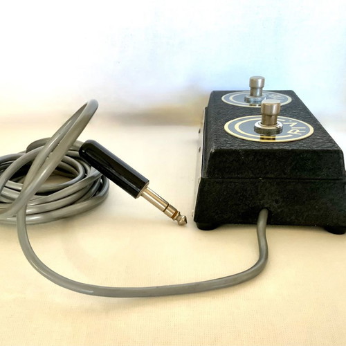 EKO Riv. + Vib. vintage double button used for electric guitar amplifier