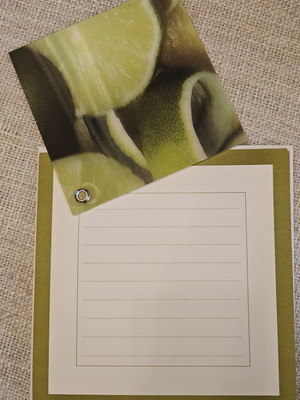 3D Greeting Card new, lime