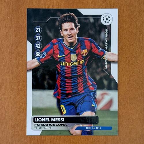 Lionel Messi Hattrick Hero 2023-24 card new