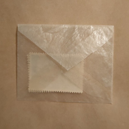 Elta envelope with 3 stamps from the '60s like new