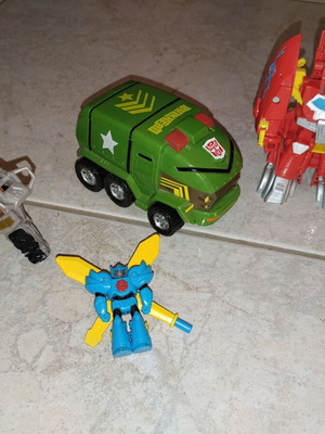 Transformers figures used, pack