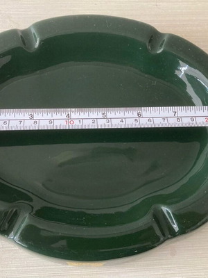 Ceramic Cutty Sark whisky promotional ashtray used