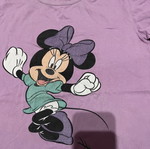 Minnie T-shirt, purple, size 134 cm