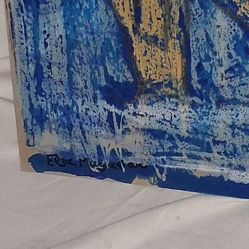 Original painting by Elsa Magazian, 35 × 50 cm