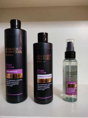 Hair care set for volume, 3 pieces