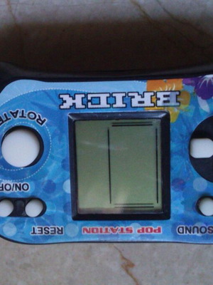 Children's handheld game similar to Tetris