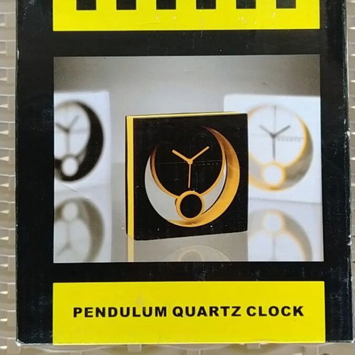 Pendulum table clock and Bluesky alarm clock used with defects