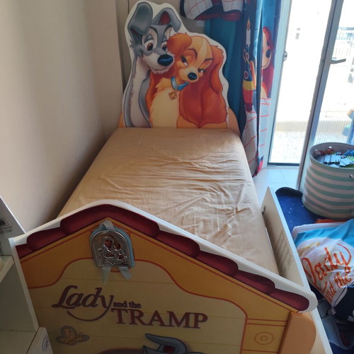 Children's bed with mattress like new
