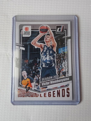 Victor Wembanyama Legends Card 2023-24 Panini-Donruss Euroleague Basketball new