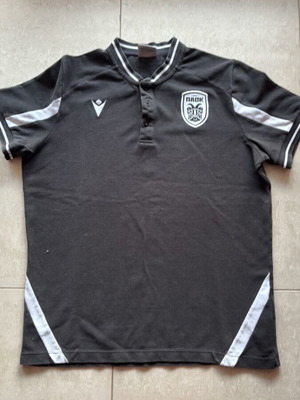 PAOK Polo Shirt used, authentic, men's size Large