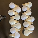Led bulbs used with E27 screw base, tested