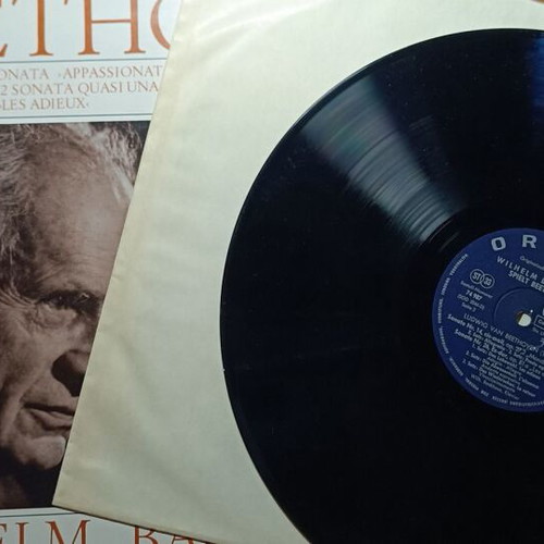 Beethoven Wilhelm Backhaus vinyl record various Sonata like new
