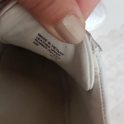 Michael Kors women's leather sport shoes like new, size 36, white