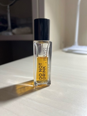 Do Not Drink Sephora perfume used, mini 7.5 ml Eau de Parfum