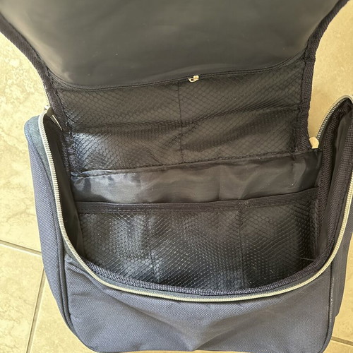 NIVEA for Men Travel Toiletry Bag like new, dark blue