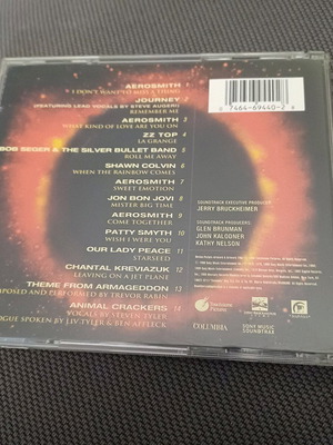 ARMAGEDDON THE ALBUM - CD SOUNDTRACK - JON BON JOVI - AEROSMITH