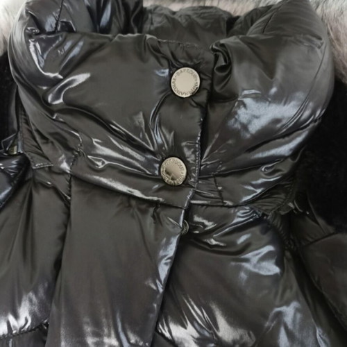 Barbour Platinum Mercury long puffer coat new, size 12, black