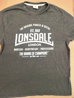 Lonsdale t-shirt μέγεθος L μεταχειρισμένο, γκρι