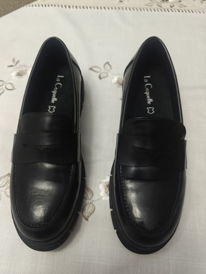 La Coquette black shoes like new, size 39
