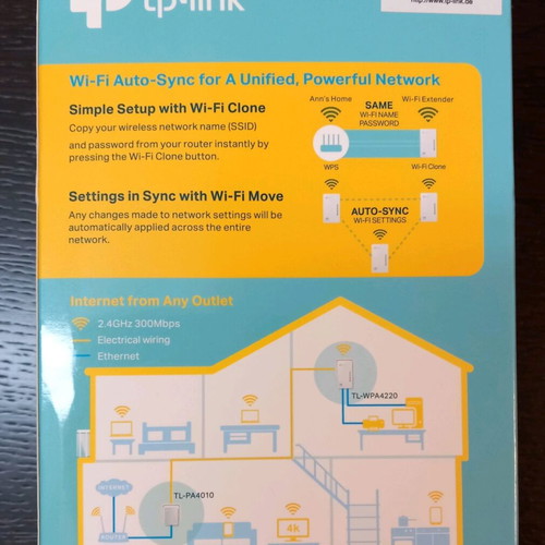 TP-LINK network extension adapter new, unused