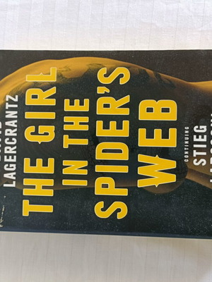 The Girl in the Spider's Web by David Lagercrantz, like new, English