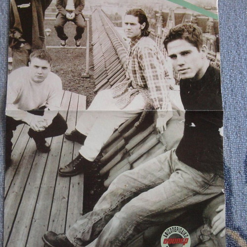 Take That & Melrose Place (Andrew Shue) poster used