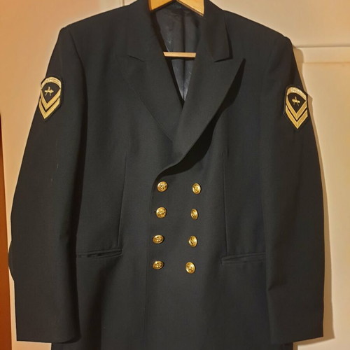 Military Navy Eight-Button Jacket new with Keleystis TPV insignia