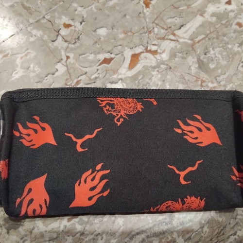 Herlitz pencil case with dragon design used