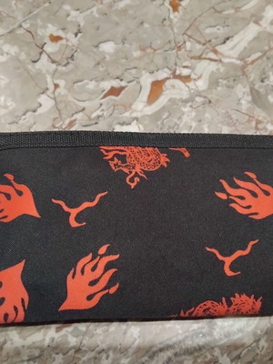 Herlitz pencil case with dragon design used