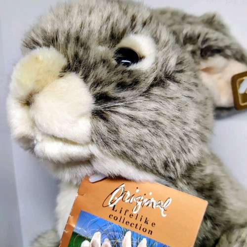Anna Club Plush Grey Shades Stuffed Bunny New