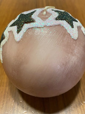 Round candle diameter 8cm new