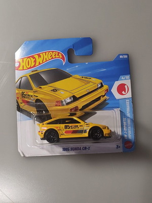Hot Wheels J-IMPORTS 1985 Honda CR-X new