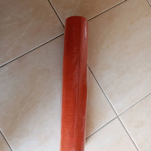 Orange burlap 4 meters 55 cm width new