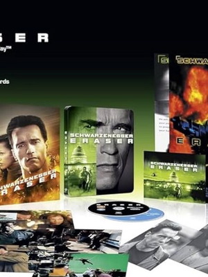 Eraser 4K Box Set Steelbook new in shrink wrap
