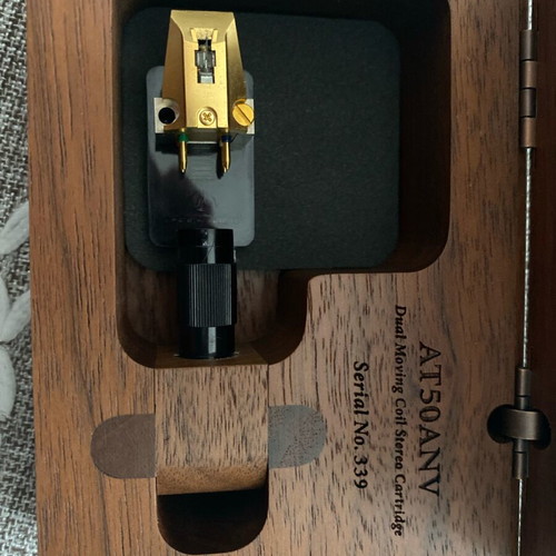 Audio Technica AT50ANV μεταχειρισμένη επετειακή κεφαλή κινητού πηνίου