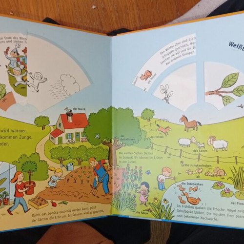 Children's book Die Jahreszeiten used, German