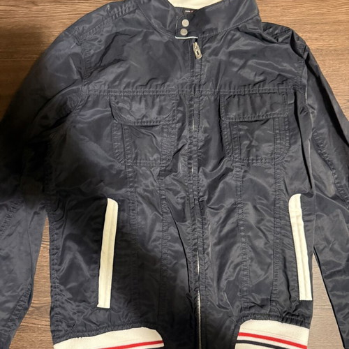 Zara Man Young Division Navy Bomber Jacket, Size M