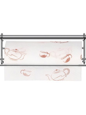 Tescoma Monti kitchen paper holder new, chrome metal