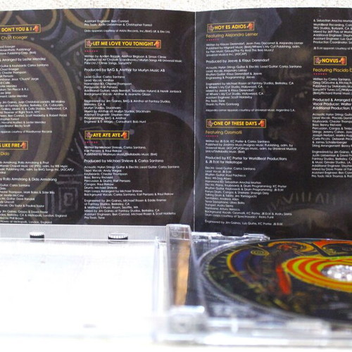 Santana Shaman CD album used, enhanced, rock