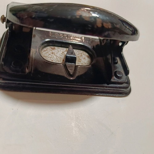 Hole punch used, metal