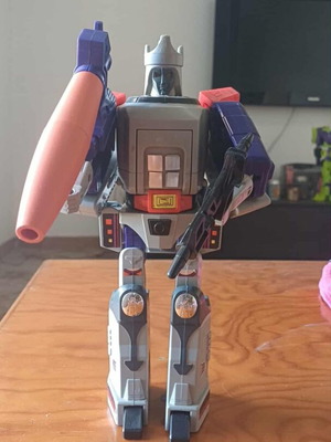 G1 Galvatron figure like new with 3D printed cannon