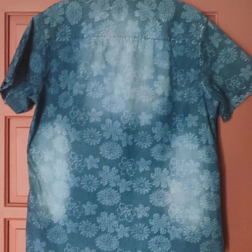 Denim shirt Brave Soul new, floral paisley pattern, size M