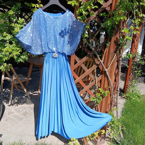 Dress for special occasions like weddings, like new, blue turquoise