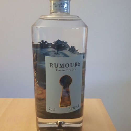 Rumours London Dry Gin 700ml sealed bottle