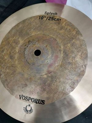 Splash cymbal 10" handmade, forged, new, made in Turkey