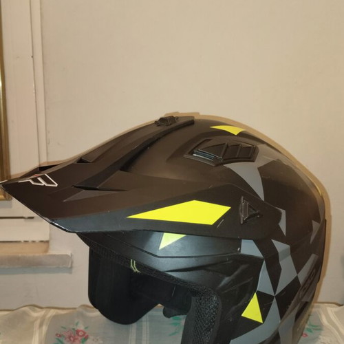 Faseed X1 Trail open face motorcycle helmet used