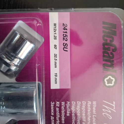 McGard 24152SU Security Wheel Bolts M12x1.25 New