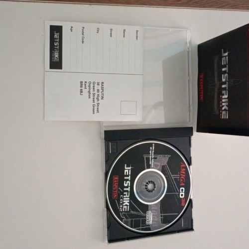 Amiga CD 32 Jetstrike like new with fantastic soundtrack