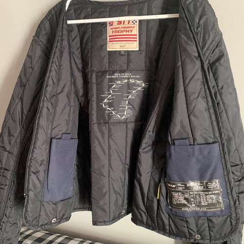 BLH STT-Isle of Man motorcycle jacket used, limited edition, size XL