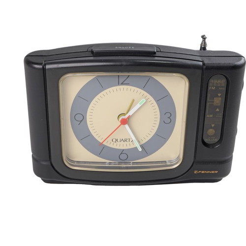 Table clock with alarm and radio new